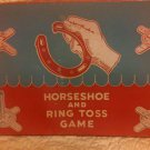 knickerbocker plastic co glendale ca. horseshoe and ring toss vintage game set