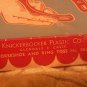 knickerbocker plastic co glendale ca. horseshoe and ring toss vintage game set
