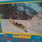 Vintage Alaska Puzzle 1950's? New State Series warren paper products co USA