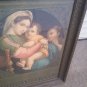madonna della sedia antique lithograph/chromograph framed art C. 19th century