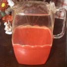Mid-Century Modern Blisscraft of Hollywood red plastic pitcher