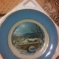 Avon Dashing through the snow 1979 plate christmas wedgewood 7th in series 8 3/4