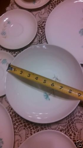 Vintage Taylor Smith &Taylor Ever Yours Boutonniere  U.S.A. 9" large bowl mcm