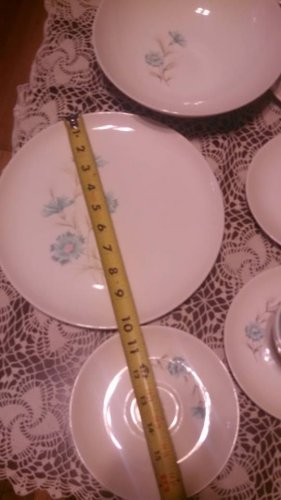 Vintage Taylor Smith &Taylor Ever Yours Boutonniere Dinner Plate 10" U.S.A.