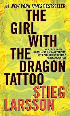 The Girl with the Dragon Tattoo, by Stieg Larsson mass market paperback 2009