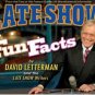 Late Show Fun Facts