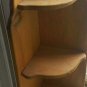 Country Craftsman hand crafted wood corner shelf 4 ft