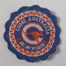 Coogi Australia Patch 3.25" Kangaroo Blue Orange white