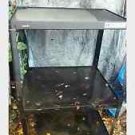 hon industrial metal shop cart on casters wheels