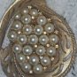 BSK Rhinestone pearl Brooch
