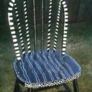 unique vintage hand painted chair