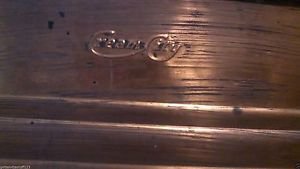ANTIQUE OVAL COPPER BOILER STEAMER POT w/ WOODEN HANDLE PLANTER BASIN LARGE