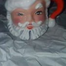 Vintage Santa Claus Coffee Cocoa Mug,RED,WHITE  AND BLACK EYES,