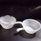 anchor hocking oven proof dish w handle x 2