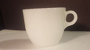fireking cup made in U.S.A. Oven Ware Fire-King mug milk glass