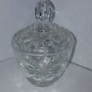 Vintage Anchor Hocking Early American Prescut EAPC Sugar Bowl Clear Star Glass