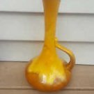 vintage MCM HAEGER ART ceramic POTTERY VASE 12 1/2" tall x 7" wide