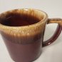 McCoy Brown Drip Coffee Mug Cup 3-3/8" USA coffee mug tea cup