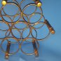 MID CENTURY MODERN HOLLYWOOD REGENCy  WINE RACK HOLDER