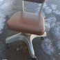 Industrial Vintage Chair Tanker Steampunk Office rolling wheels adjustable