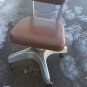 Industrial Vintage Chair Tanker Steampunk Office rolling wheels adjustable