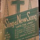 Song Book Gospel Distinctive Gospel Songs 1946 Weigle Muller Van Kampen Press