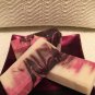 Lilac and Tussah Silk - Cold Process Handmade Soap with Rose Hip Powder