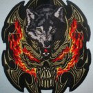 Biker wolf patch