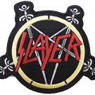 Slayer Motorcycle Biker Embroidered Cloth Iron On Patches