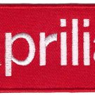 Aprilia Motorcycle Biker Embroidered Cloth Iron On Patch