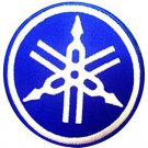 Blue YAMAHA Motorcycle Motocross Biker Scooter Racing Embroidered Cloth Iron On Patch