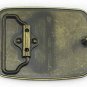 Skull Biker Antique brass Metal Belt Buckle.