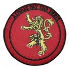 Game Of Thrones Embroidered Cloth Iron On Patch