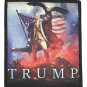 US president Donald Trump Embroidered Iron On Patch