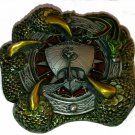 Celtic Giant Claw Viking Ship belt buckle belt buckle