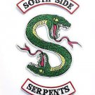 Snake Riverdale South Side Serpents Embroidered Iron On Patch (A)