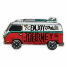Enjou the Journey Bus Embroidered Iron On Patch