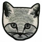 Lovely Cat head Embroidered Iron On Patch