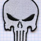 Morale Punisher Skull Embroidered Cloth Iron On Patch