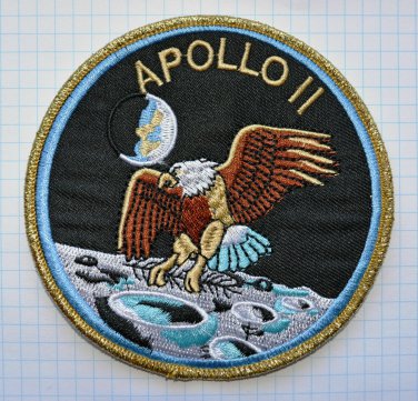 Apollo 11 Nasa Moon Landing Space Mission Patch Eagle patch.