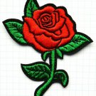 Flower Rose Embroidered Cloth Iron On Patches Appliques