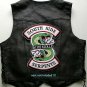 Snake Riverdale South Side Serpents Embroidered Iron On Patch (C)