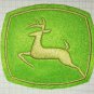 John Deer Embroidered Cloth Iron On Patch