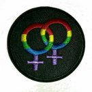 Lesbian rainbow symbol Lovely Gay pride lgbt rainbow flag PATCH patch