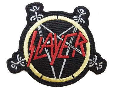 Slayer Motorcycle Biker Embroidered  Iron On Patches