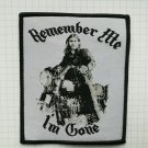 Lemmy Remember Me Embroidered Cloth Iron On Patch Patch