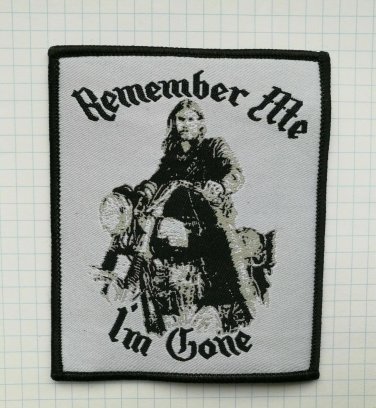 Lemmy Remember Me Embroidered Cloth Iron On Patch Patch