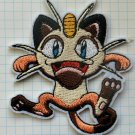 POKEMON GO MEOWTH Embroidered Cloth Iron On Patch