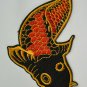 Japanese koi carp fish Embroidered Cloth Iron On Patch