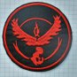 Pokemon Go Team Valor logo Embroidered Cloth Iron On Patch